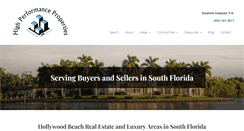 Desktop Screenshot of highperformanceproperties.com